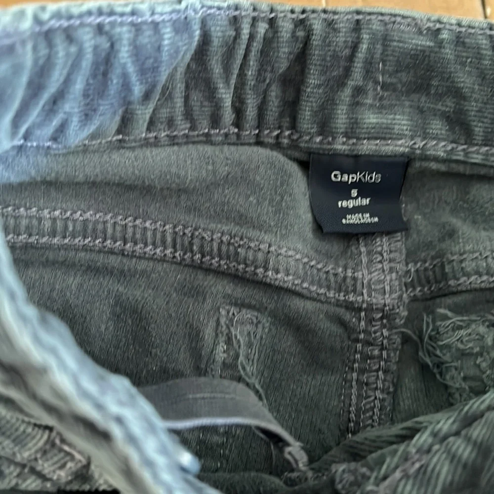 Gap blue gray slim for corduroy pants